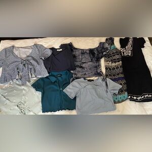 8 piece size S/M💙🩵 Blues Bundle